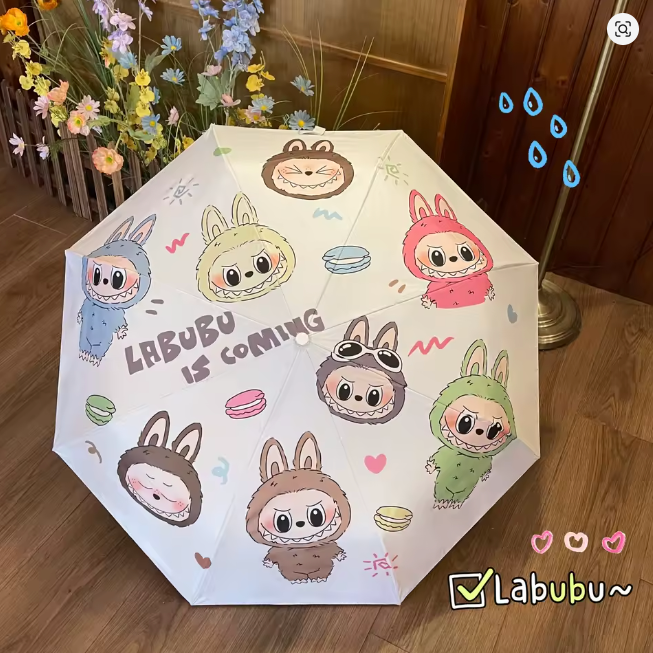 Guarda Chuva Labubu